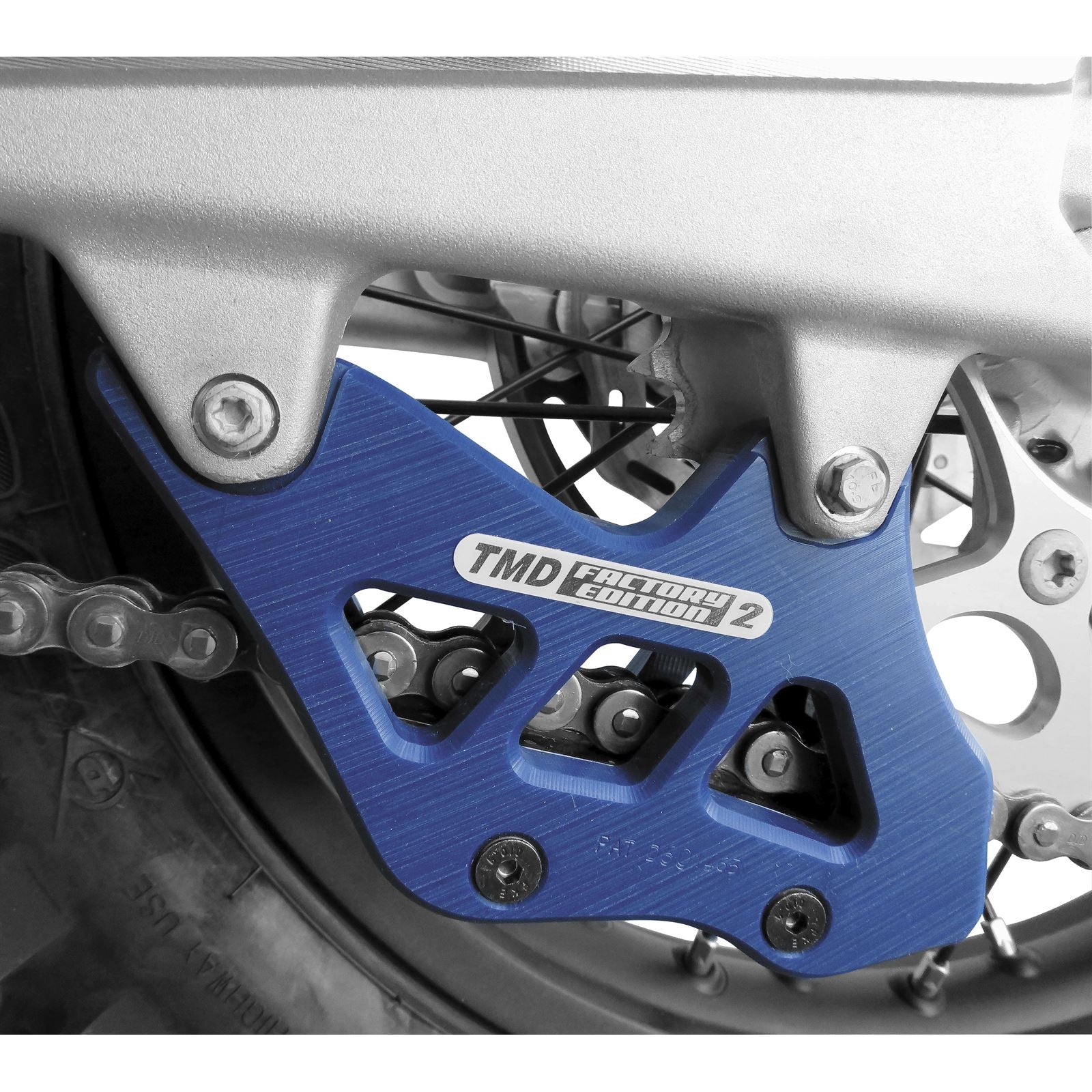 TM Design Works Factory Edition 2 Rear Chain Guides [MPN: RCG-KT3-BL2]_131144