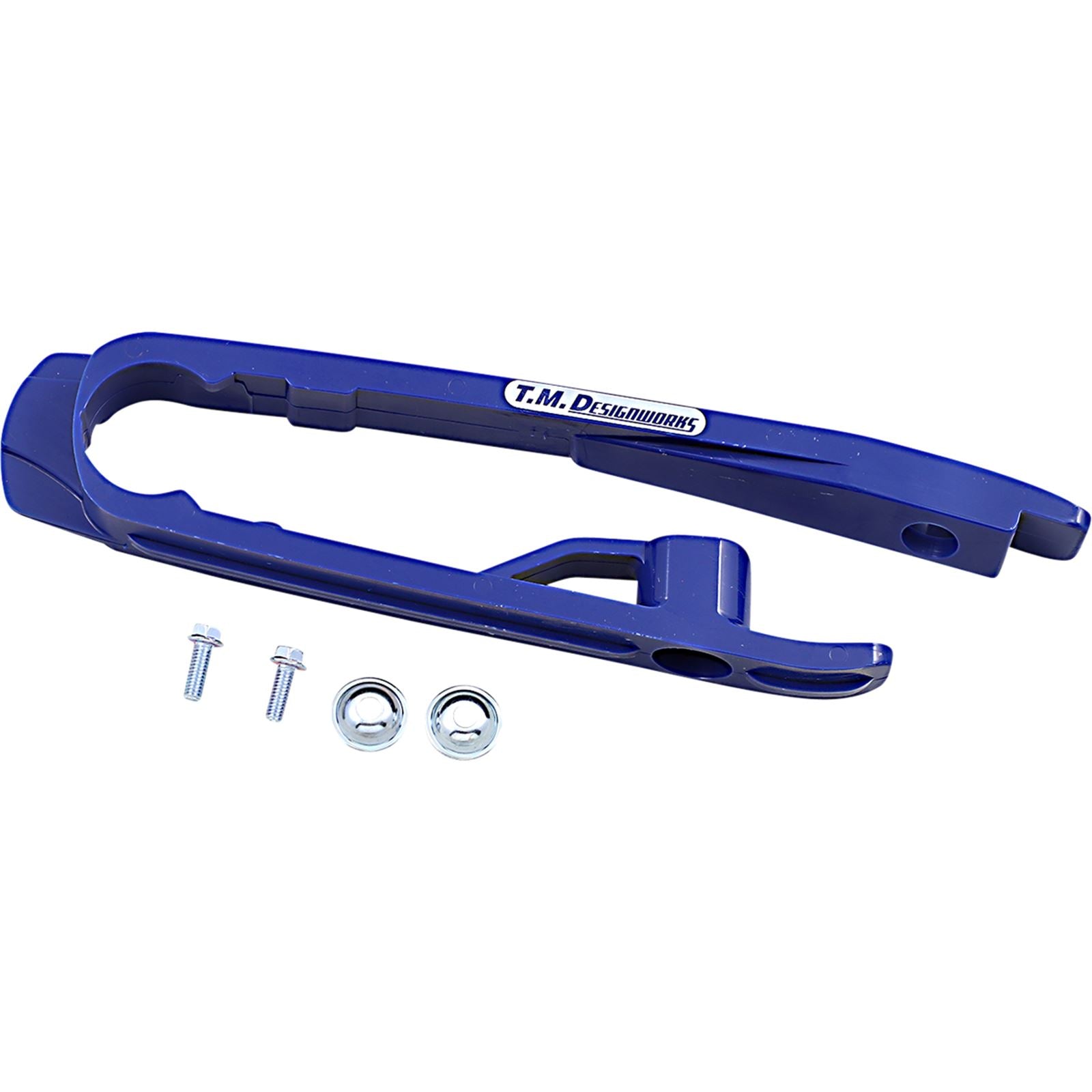 TM Design Works Chain Slider for KTM/Husqvarna/Gas Gas - Blue [MPN: DCS-KT3-BUS]_1041451