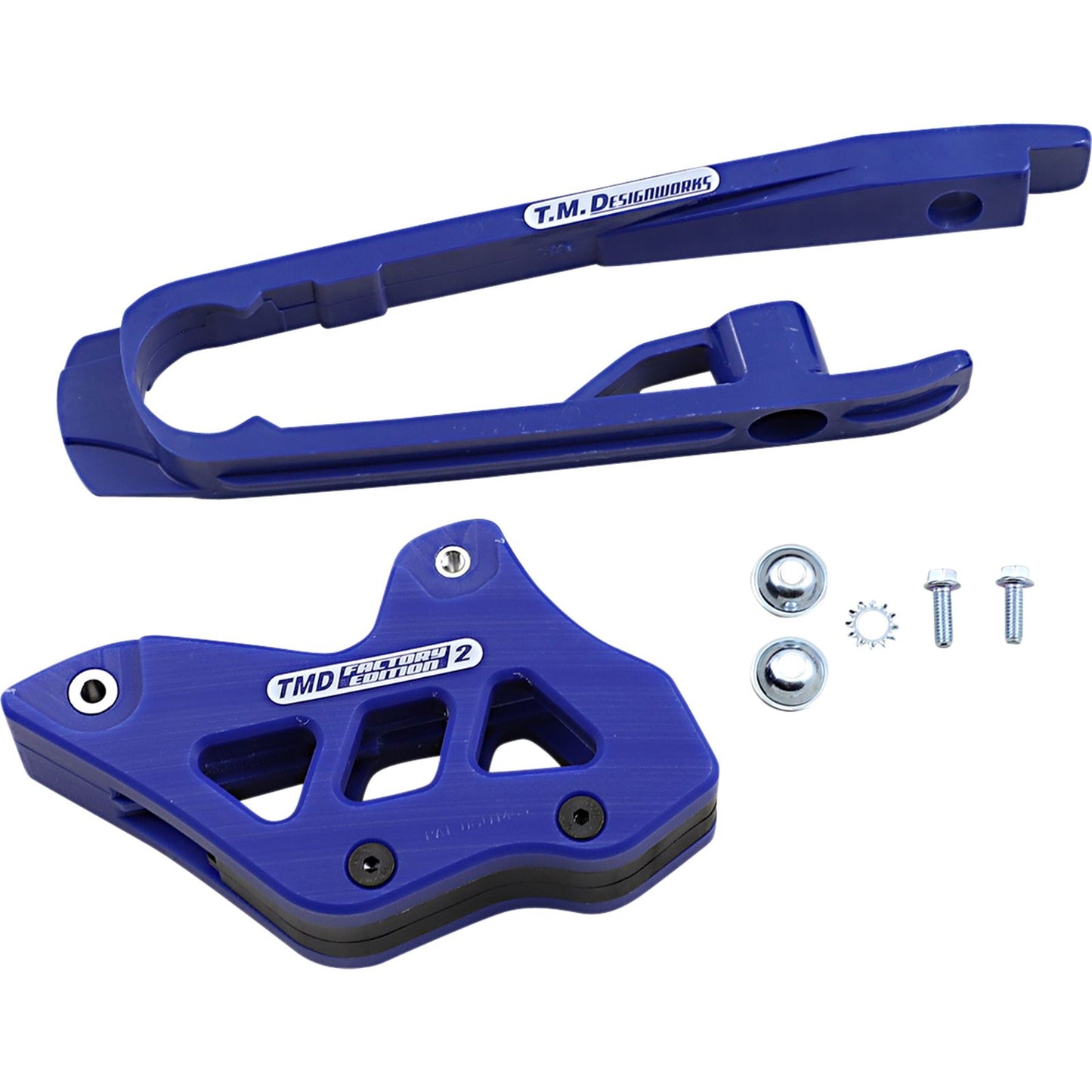 TM Design Works Chain Guide/Slider for KTM - Blue [MPN: DCK-KT3-BUS]_1041460