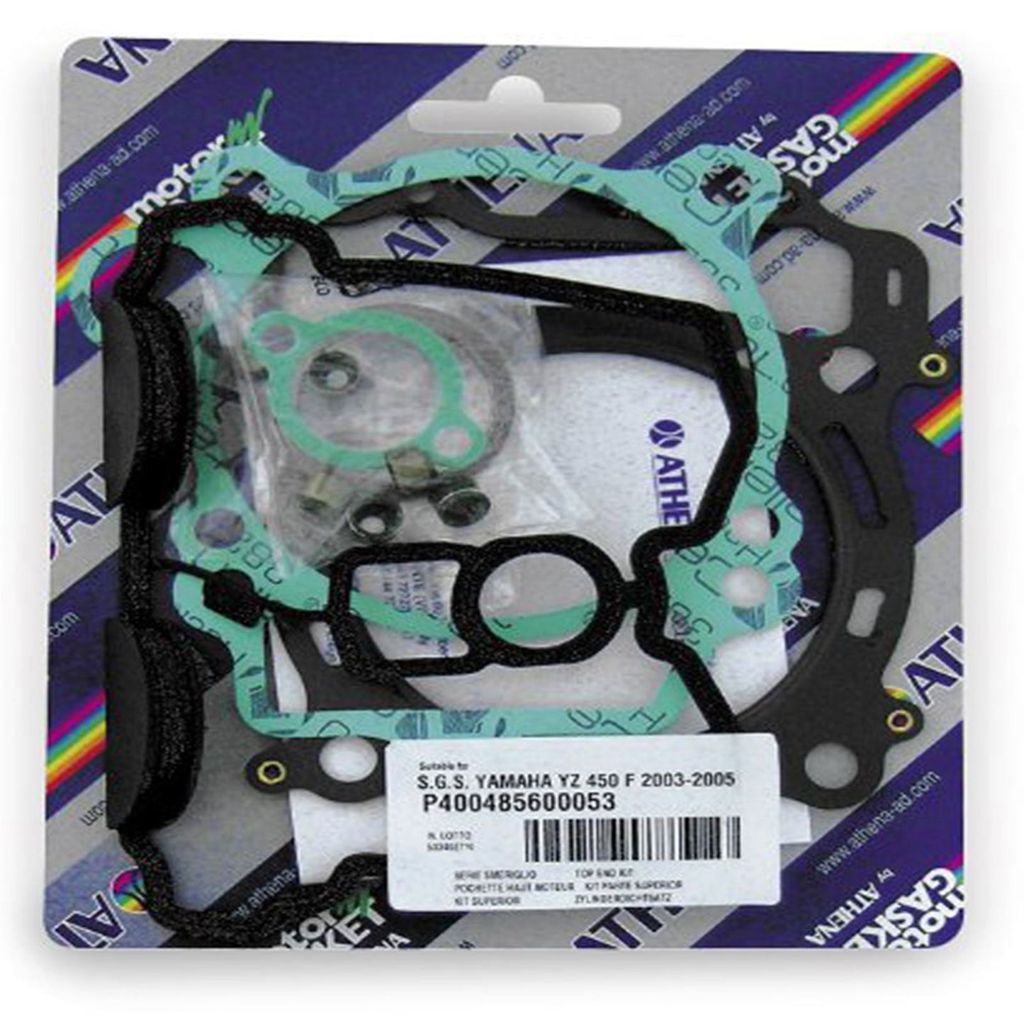 Athena Top-End Gasket Kit - Can-Am Traxter 650 '00 [MPN: P400070600002]_563608