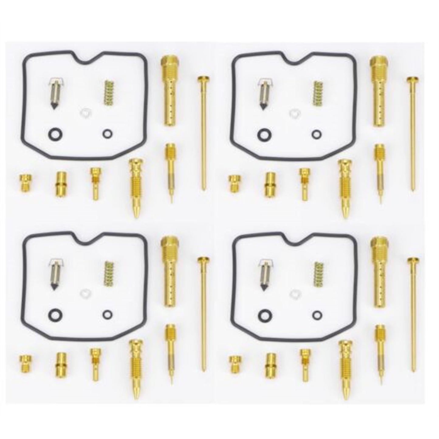 2FastMoto Carburetor Carb Repair Rebuild Kit For Kawasaki ZX900A 4/Pack kk-0145 x4_670833