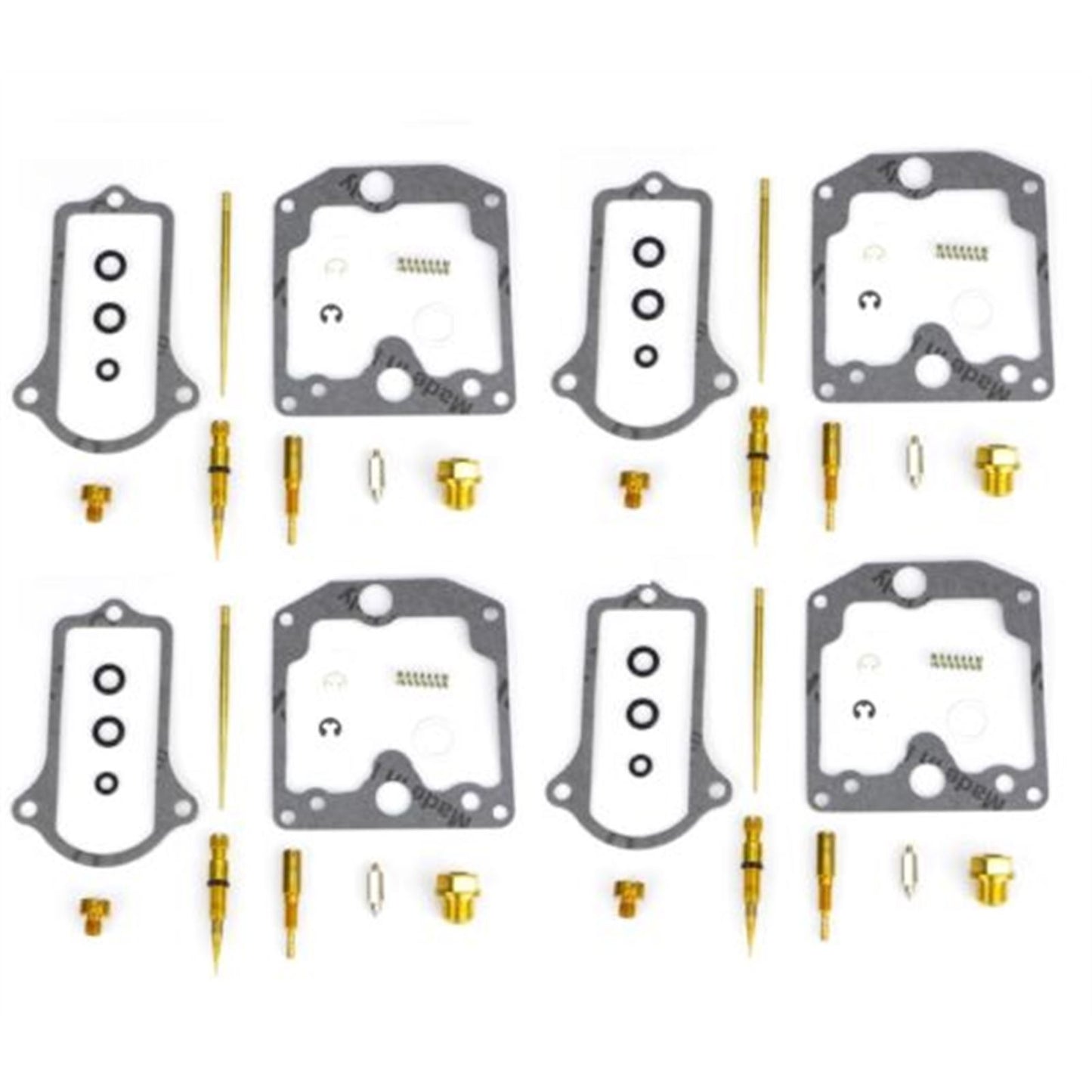 2FastMoto Carburetor Repair Rebuild Kit For Kawasaki KZ1000 A E LTD 4/Pack 18-2610 x4_646078