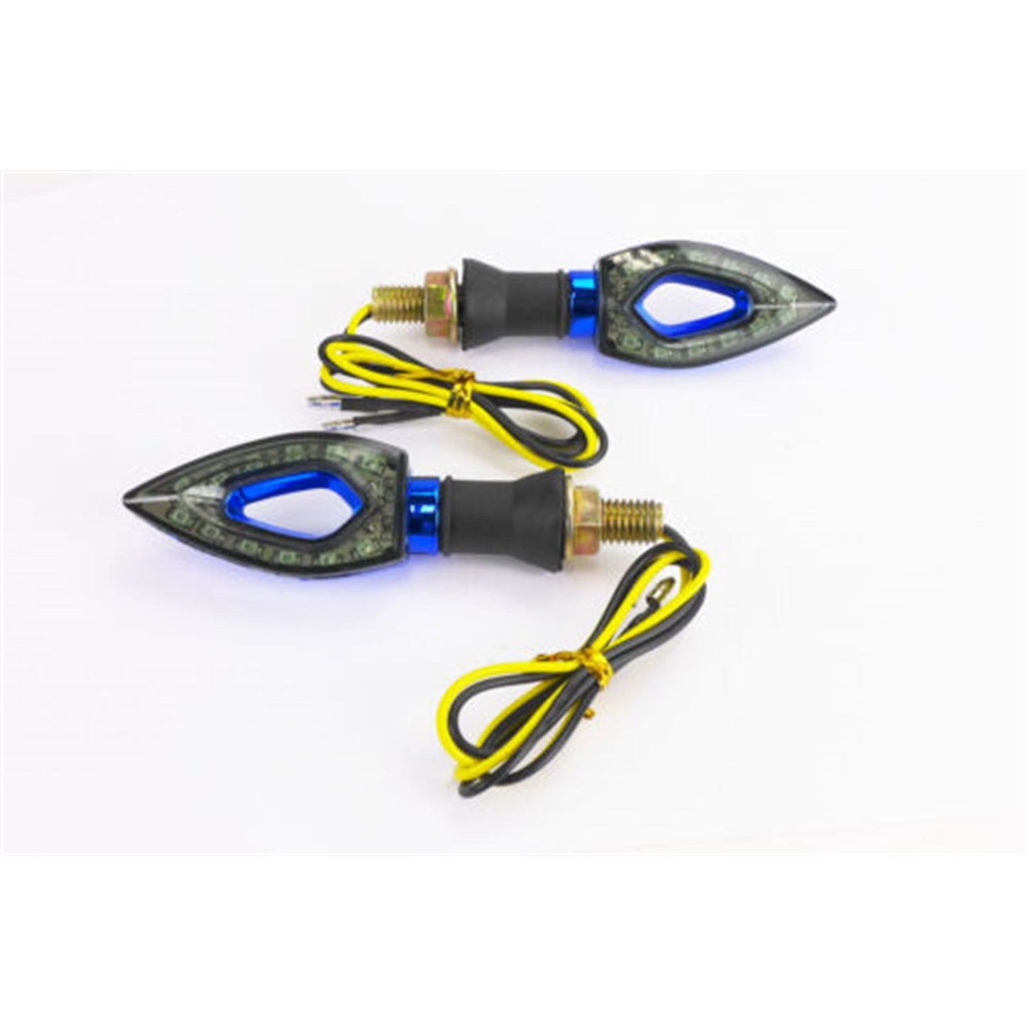 2FastMoto LED Turn Signals Aftermarket - Blue for Yamaha/Suzuki/Honda/Kawasaki 065-006_630669