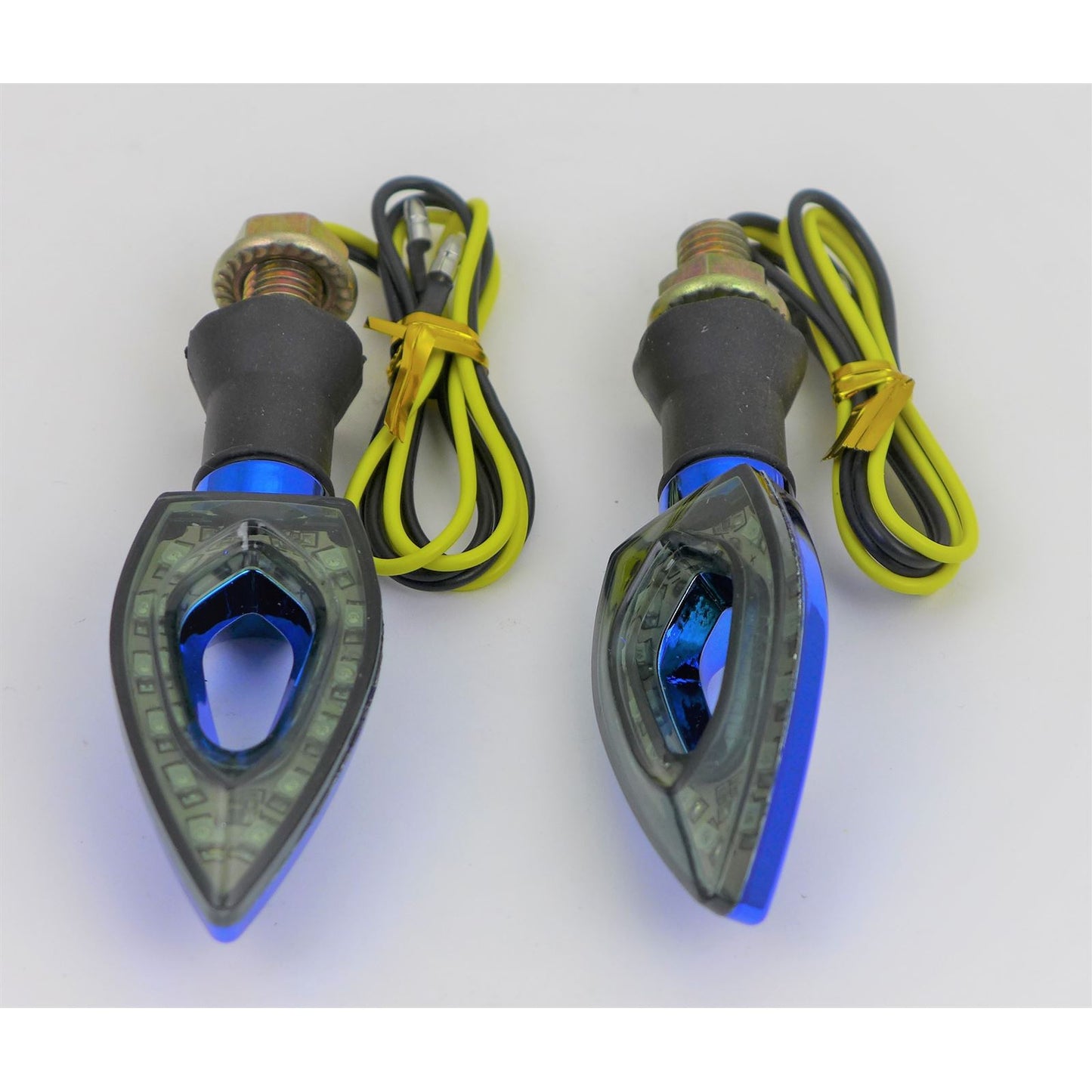 2FastMoto LED Turn Signals Aftermarket - Blue for Yamaha/Suzuki/Honda/Kawasaki 065-006_943078