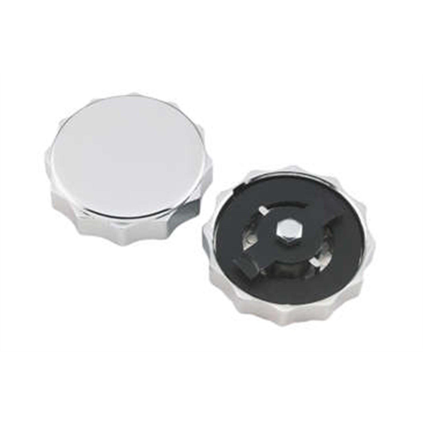 Biker's Choice Vented Deluxe Gas Cap Vented for L73-82 H-D Single & Right Fat Bob Tanks 71170S2_982695