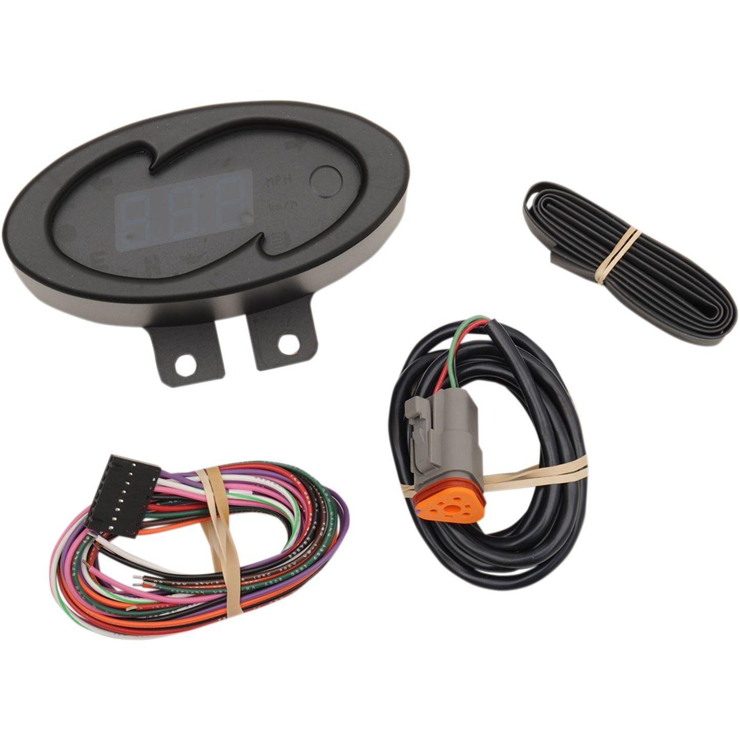 Dakota Digital 5000 Series Wave Speedometer - Black - 2" H x 4.25" W MCL-5100-K_370521