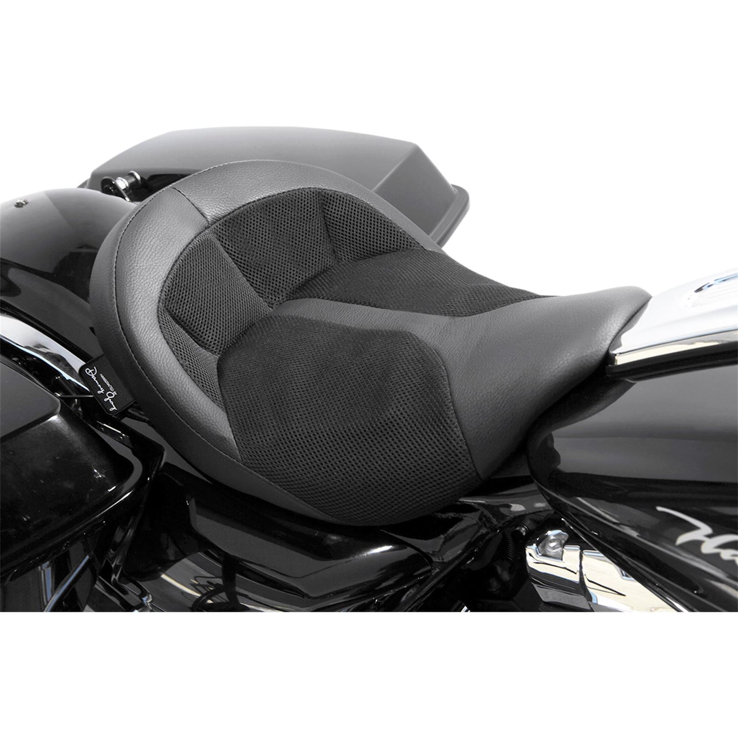Danny Gray Bigist Solo Seat - Leather - Air - FL '08-'19 FA-DGE-0280_370740