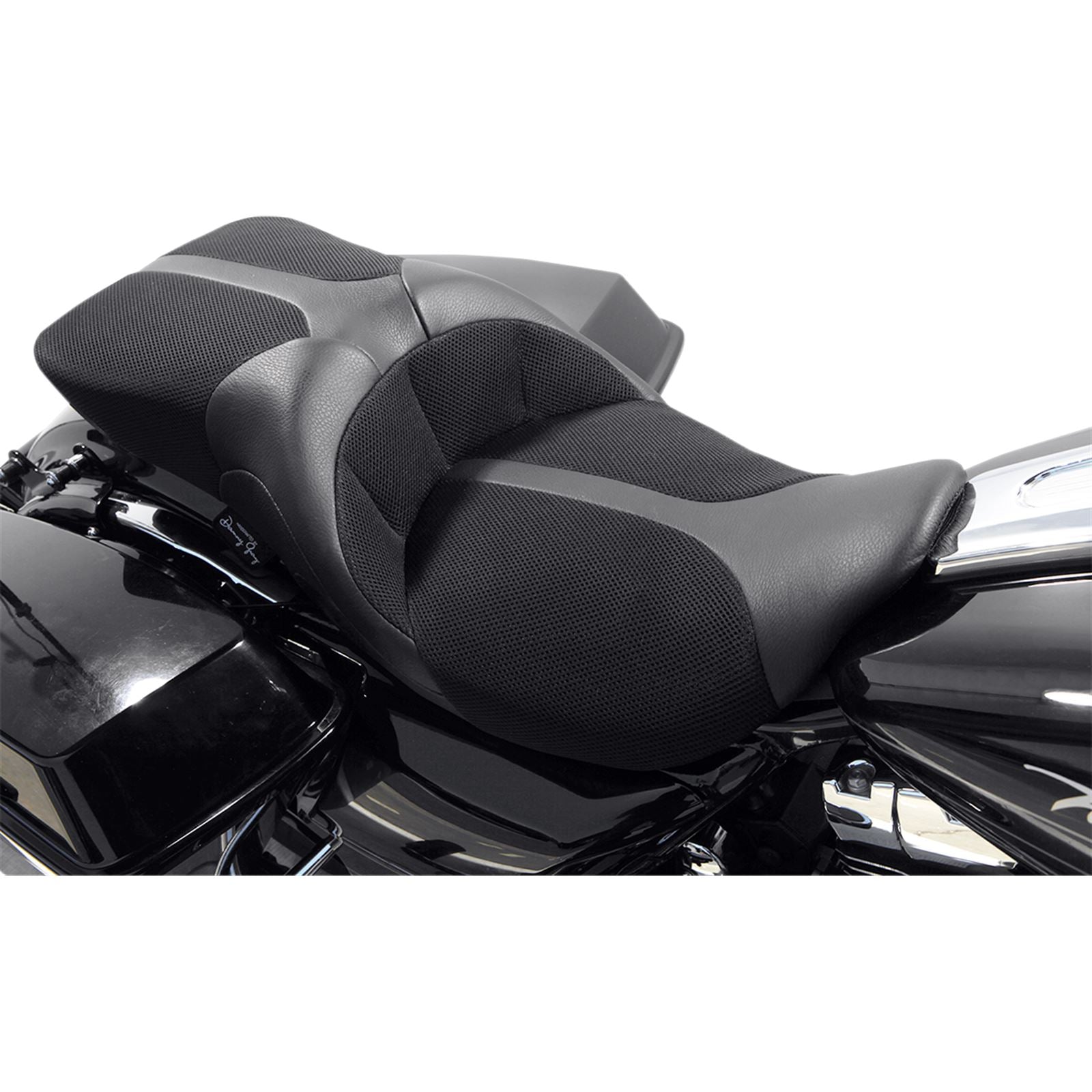 Danny Gray Tourist Seat - Air - Leather - FL '08-'19 FA-DGE-0320_370745