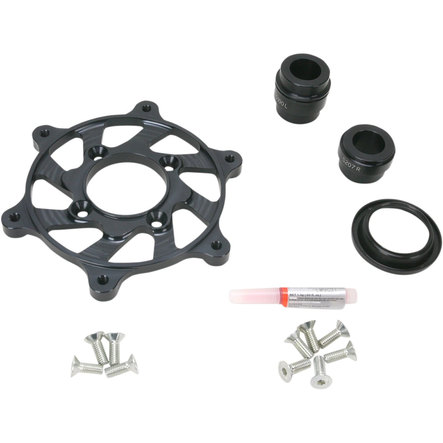 Excel Rim Carrier Ring Set Front Black [MPN: 2FC-4071]_383353