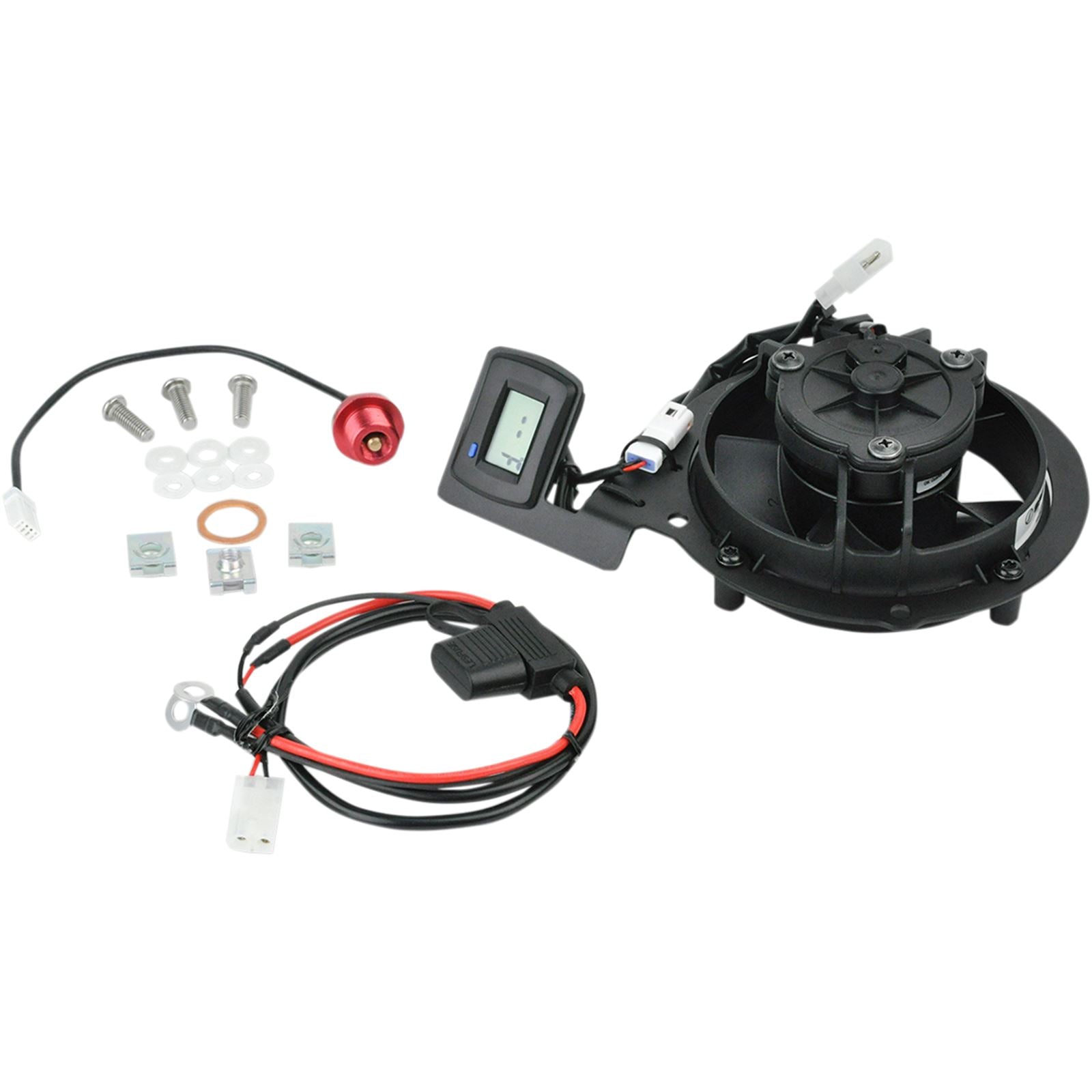 Trail Tech Radiator Fan Kit 732-FN6 [MPN: 732-FN6]_485177