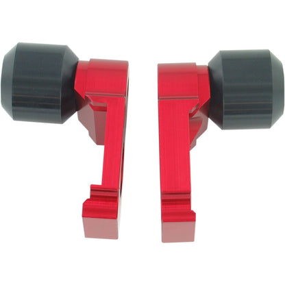 Driven Axle Block Sliders - For Suzuki - Red DRAX-111-RD_374671