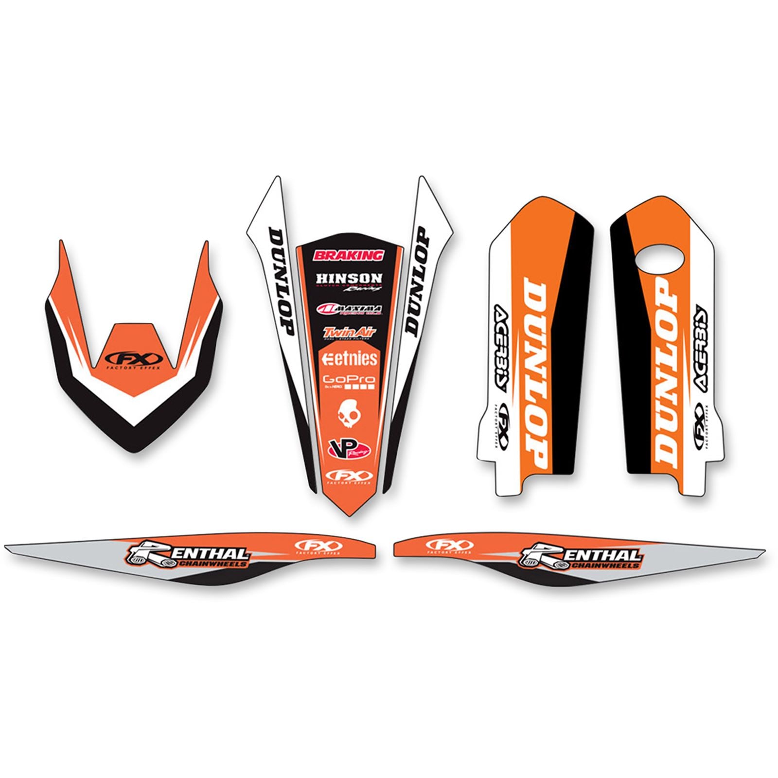 Factory Effex Trim Kit Graphic for KTM 17-50522_384265