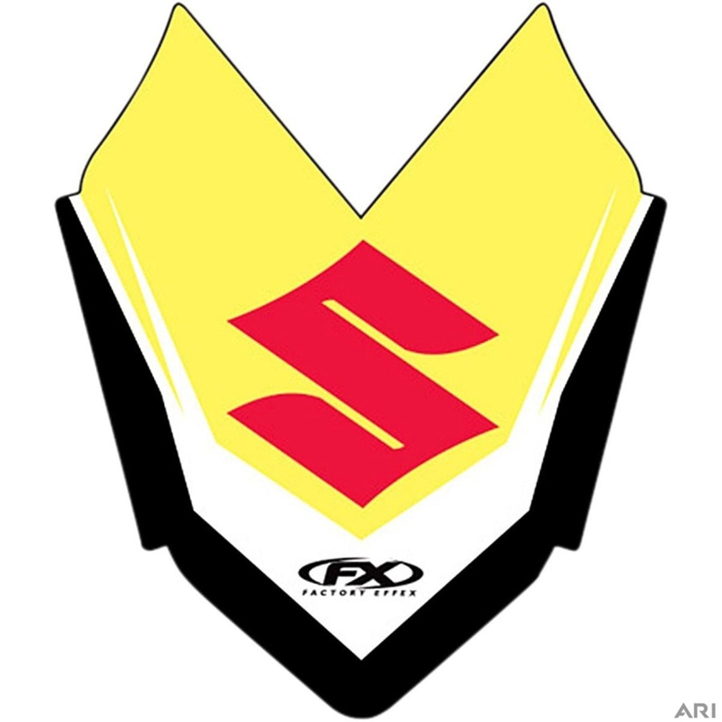 Factory Effex Front Fender Graphic Compatible with Suzuki RMZ250 '04-06 [MPN: 19-30422]_1952008