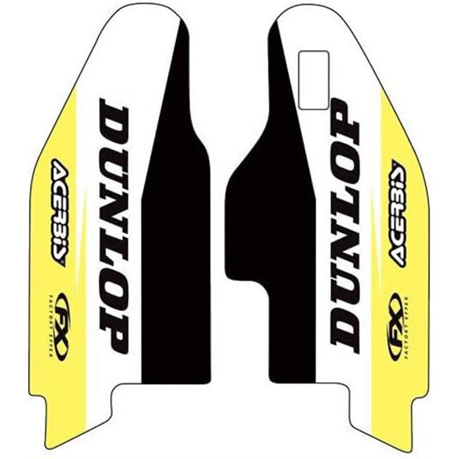 Factory Effex Sponsor Lower Fork for Suzuki RMZ250 '04-06 [MPN: 19-40466]_1951967