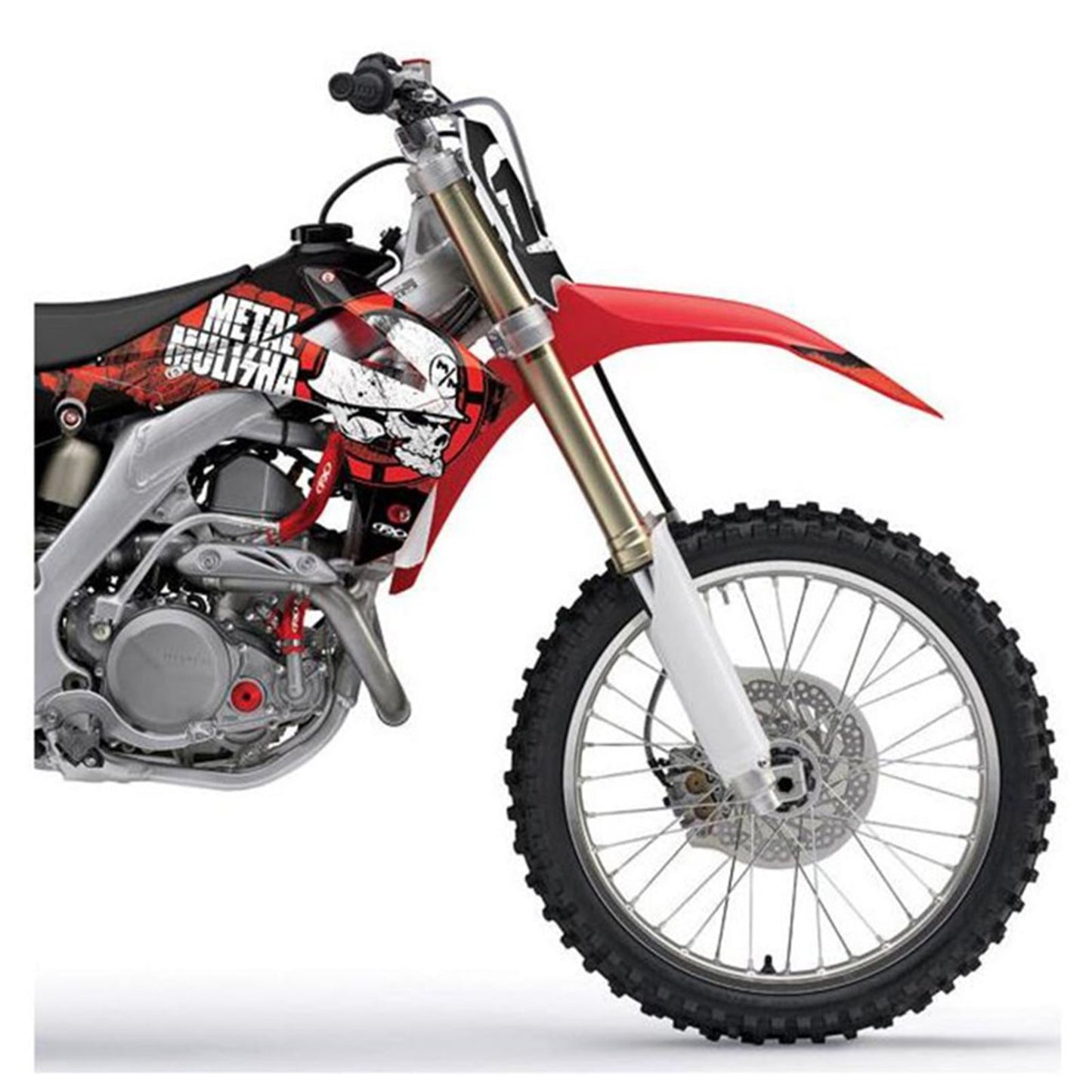Factory Effex FX 2015 Metal Mulisha Shroud/Airbox Graphic Kit 18-11226_564004