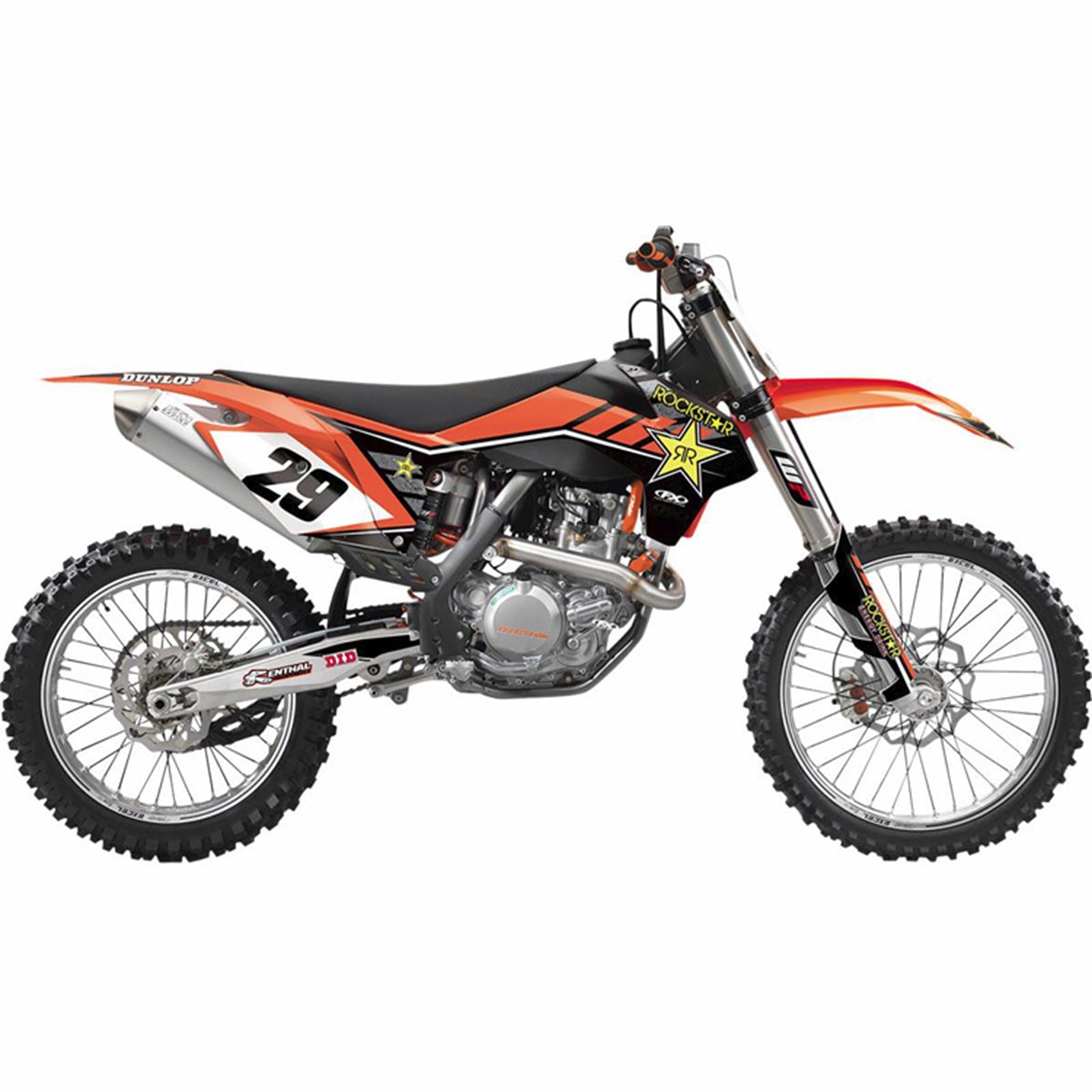 Factory Effex FX 2016 Rockstar Shroud/Airbox Graphic Kit 19-14528_564048