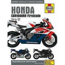 Haynes Manuals Manual for Honda CBR1000RR Fireblade '04-'07  [MPN: M4604]_564075