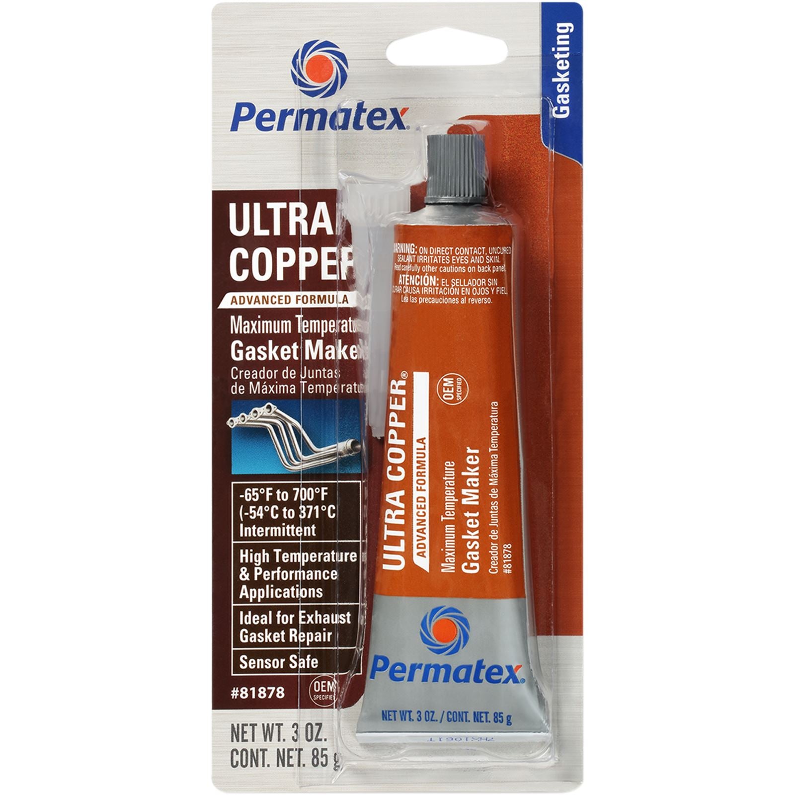 Permatex Silicone Gasket Maker - 3oz [MPN: 81878]_453476