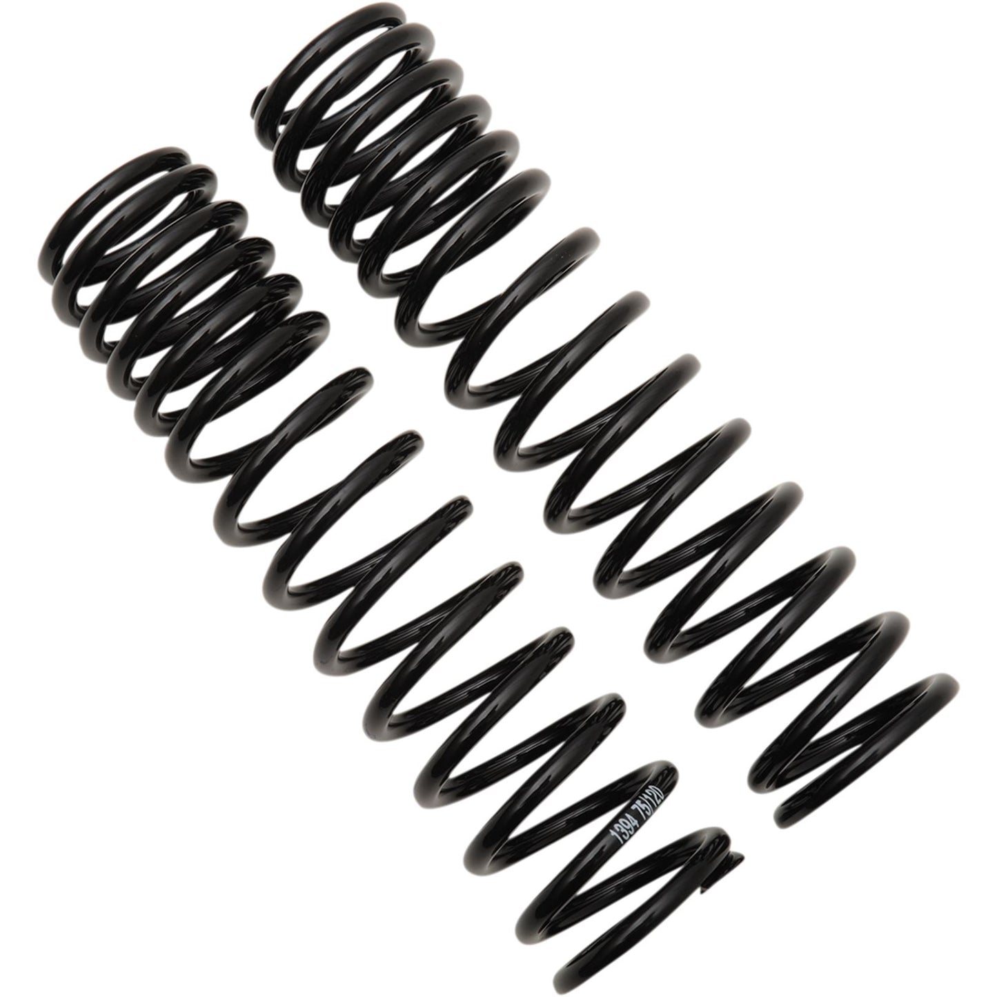 Progressive Suspension Shock Springs - 12-Series - Black - 70-120 lb/in 03-1394B_459478