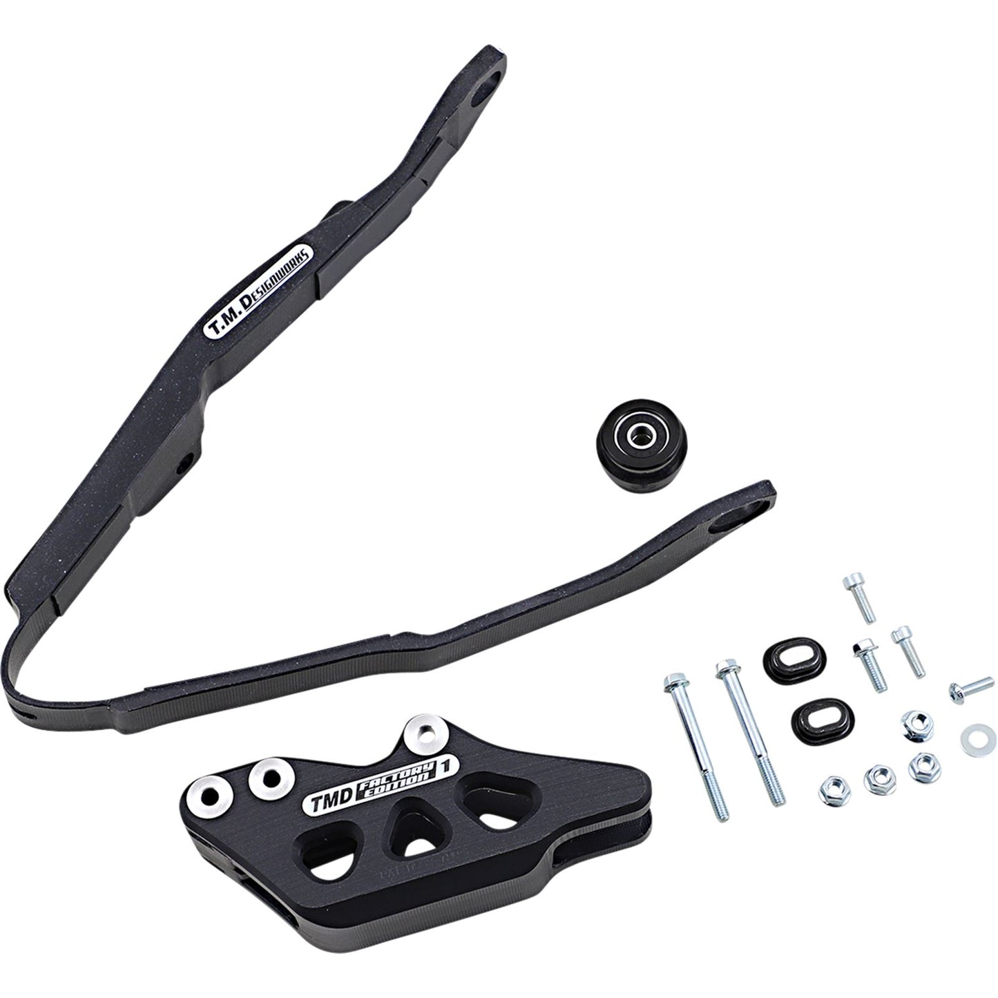 TM Design Works Chain Guide/Slider for Honda - Black [MPN: HCP-H03-BK]_1041502