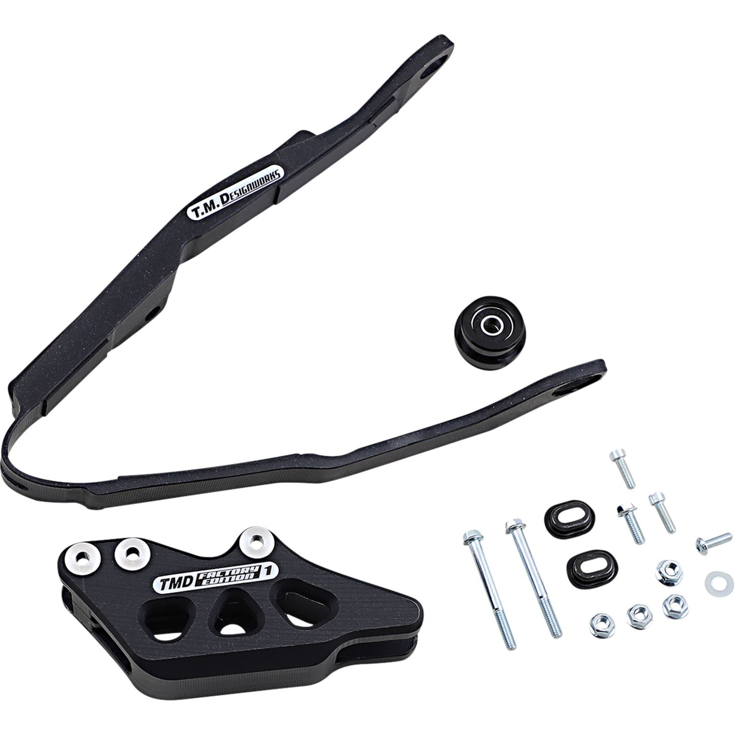 TM Design Works Chain Guide/Slider for Honda - Black [MPN: HCP-H05-BK]_1041503