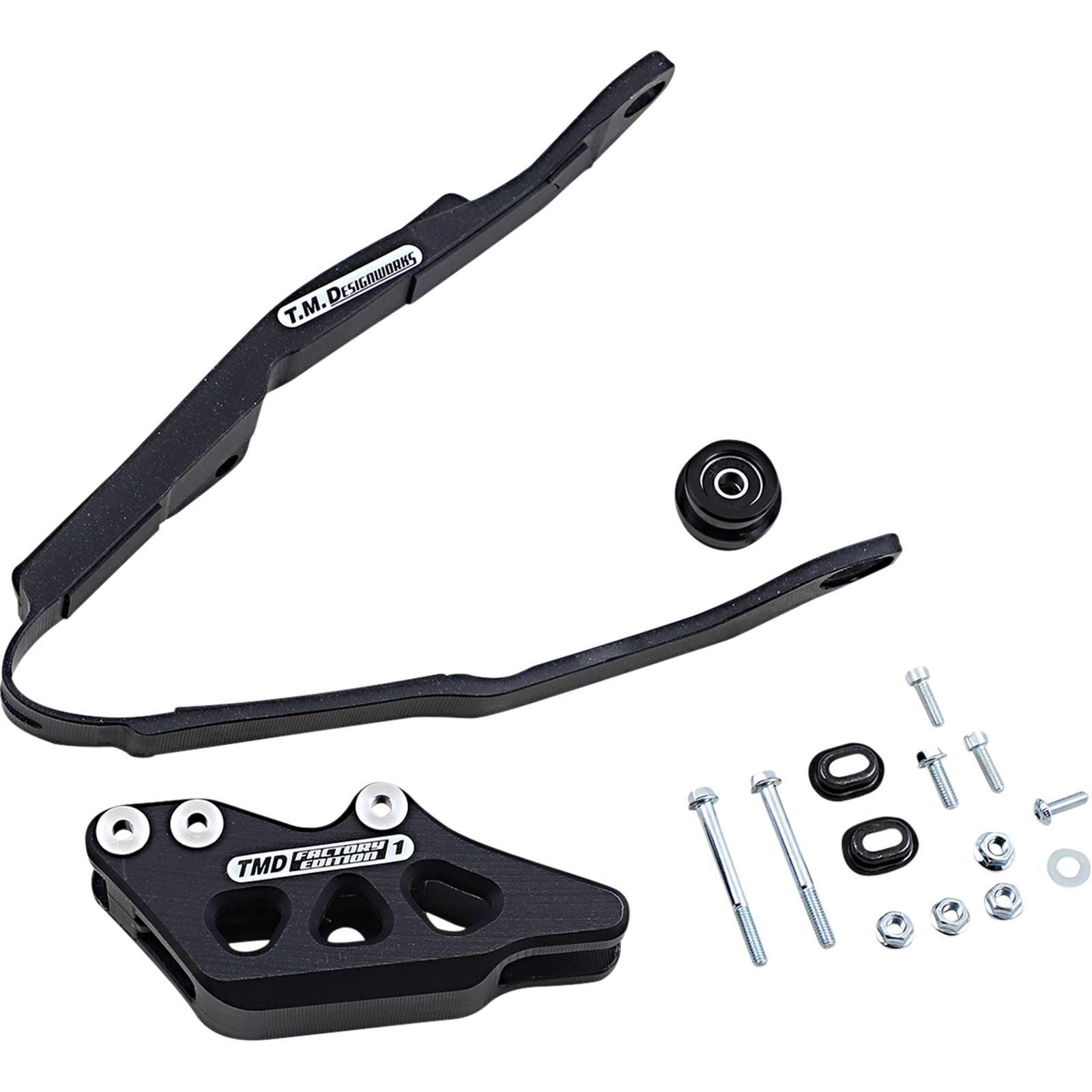 TM Design Works Chain Guide/Slider for Honda - Black [MPN: HCP-H05-BK]_1041503