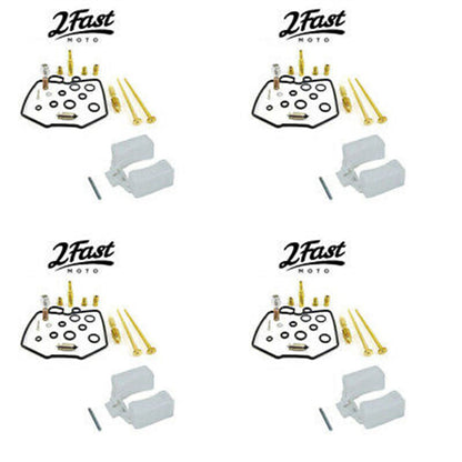 2FastMoto Carburetor Rebuild Repair Kit with Float 4 Pack for CB900/1000C 25-90900~70760x4_671863