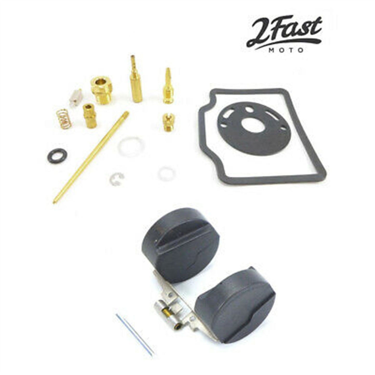 2FastMoto Carburetor Rebuild Repair Kit with Float for Honda CB750, CB750K  25-90750-70750_630762