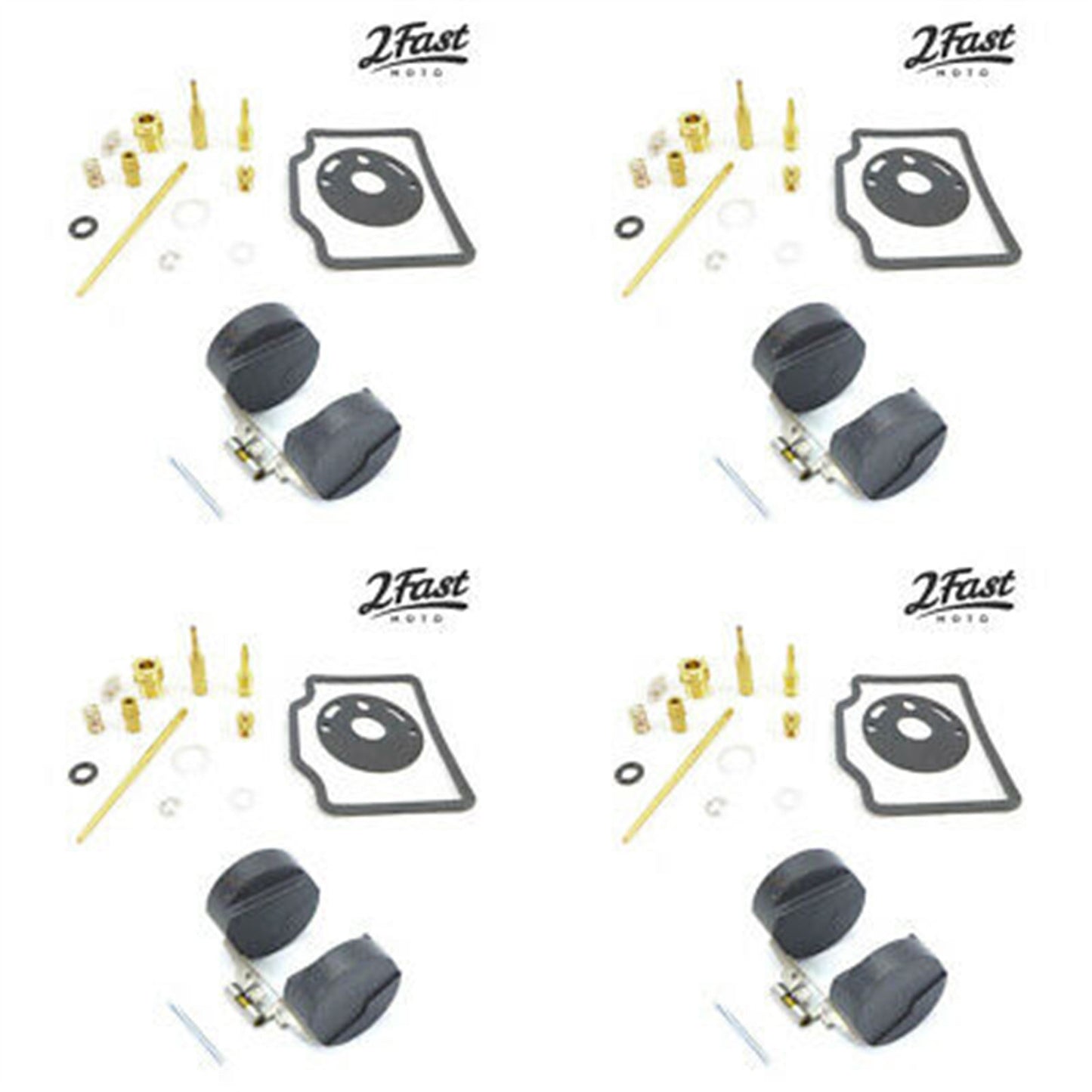2FastMoto Carburetor Rebuild Repair Kit with Float 4/Pack for Honda CB750 2FM-25-90750_635539