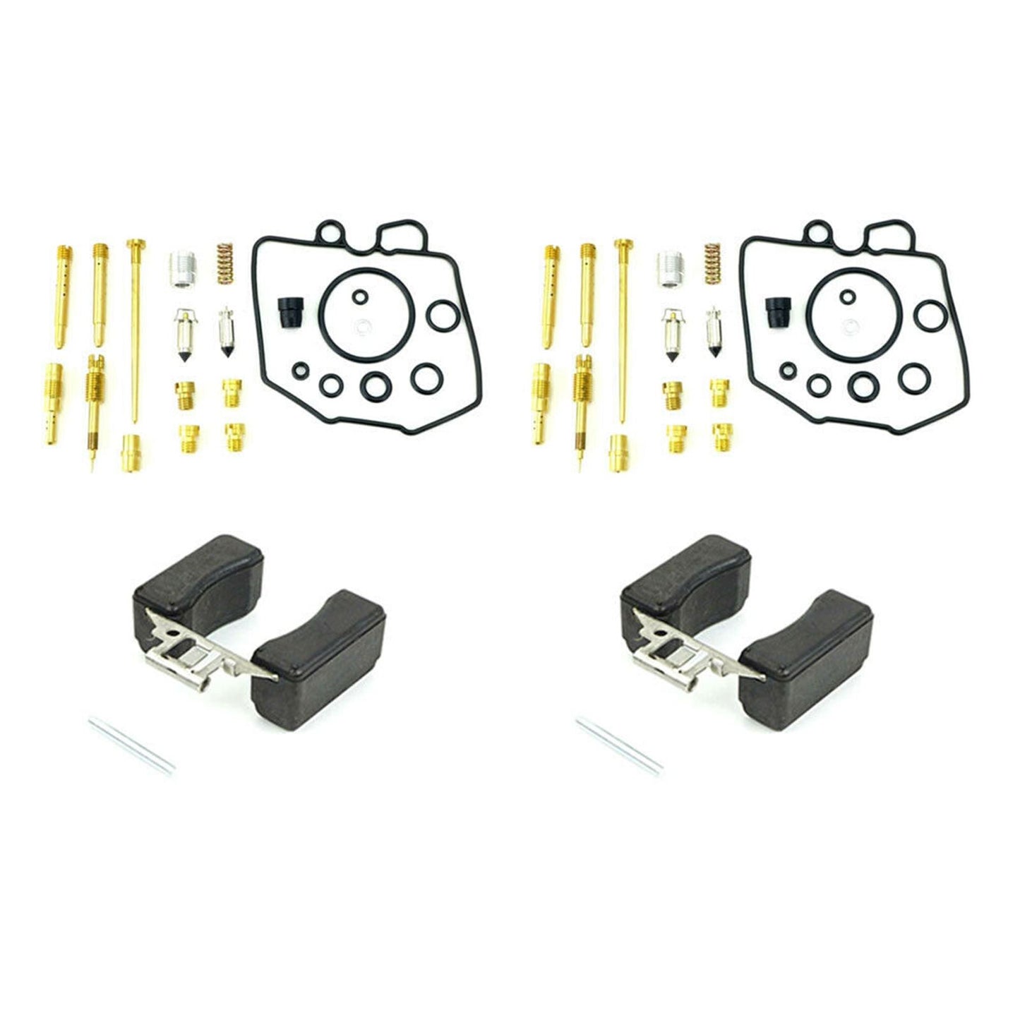 2FastMoto Carburetor Repair Kit with Float 2/Pack for '78-81 Honda CB400 25-90405-70755x2_671607