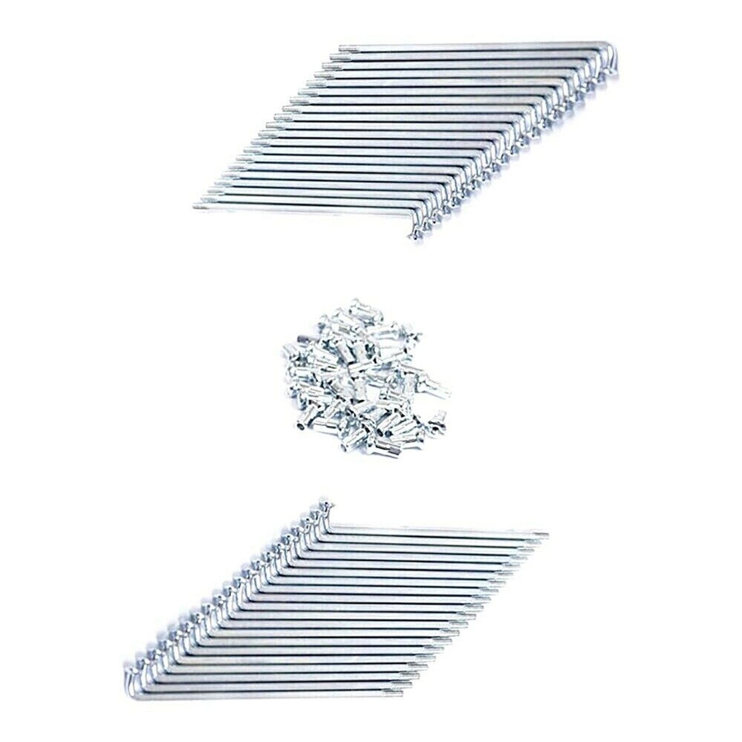 2FastMoto Front Spoke Kit 40-Pcs/Set For Kawasaki H1, KZ 69-80 41027-085 / 41028-084_629658