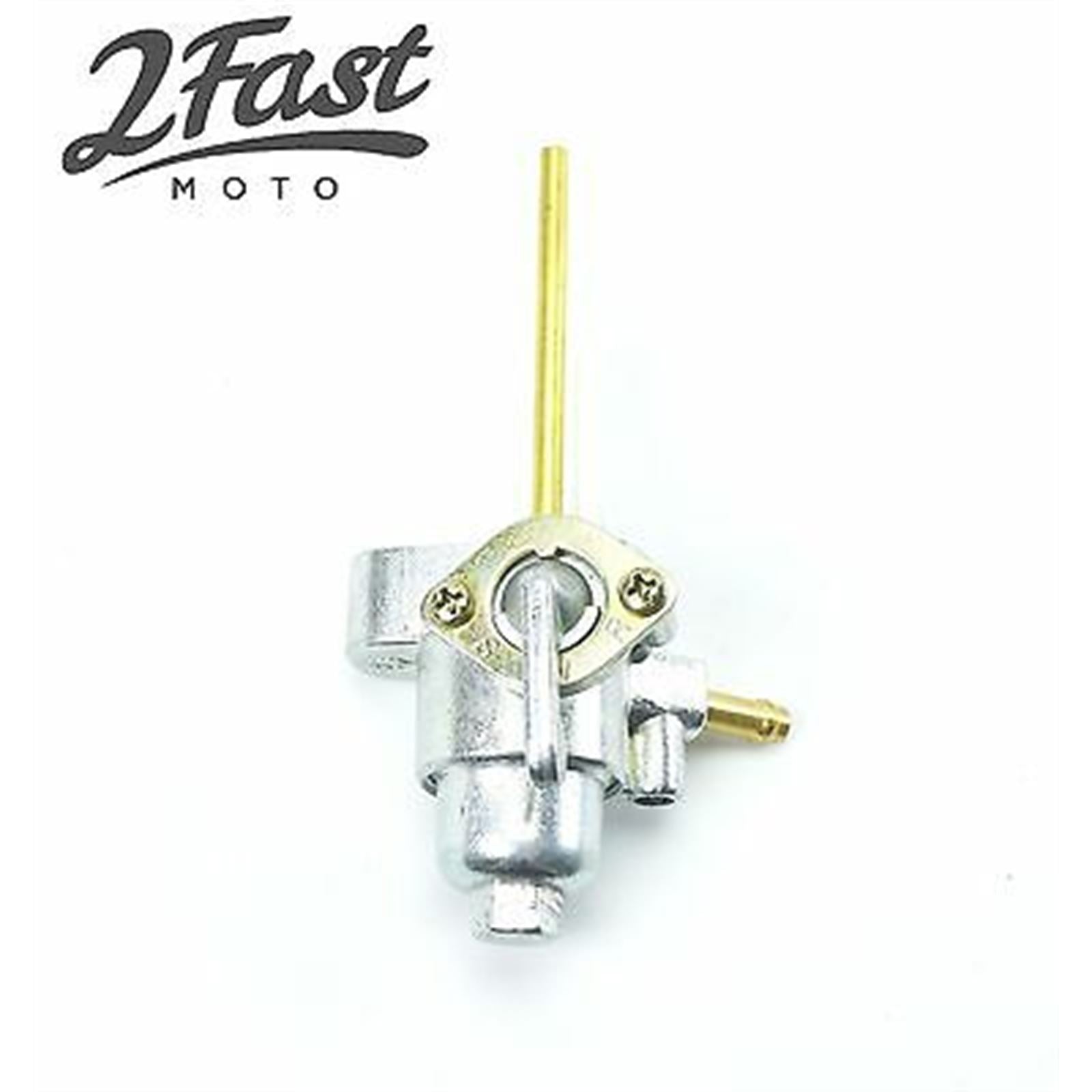 2FastMoto Petcock Fuel Tap Valve Cock for Honda 65-76 16950-107-000 / 16950-107-005_665751