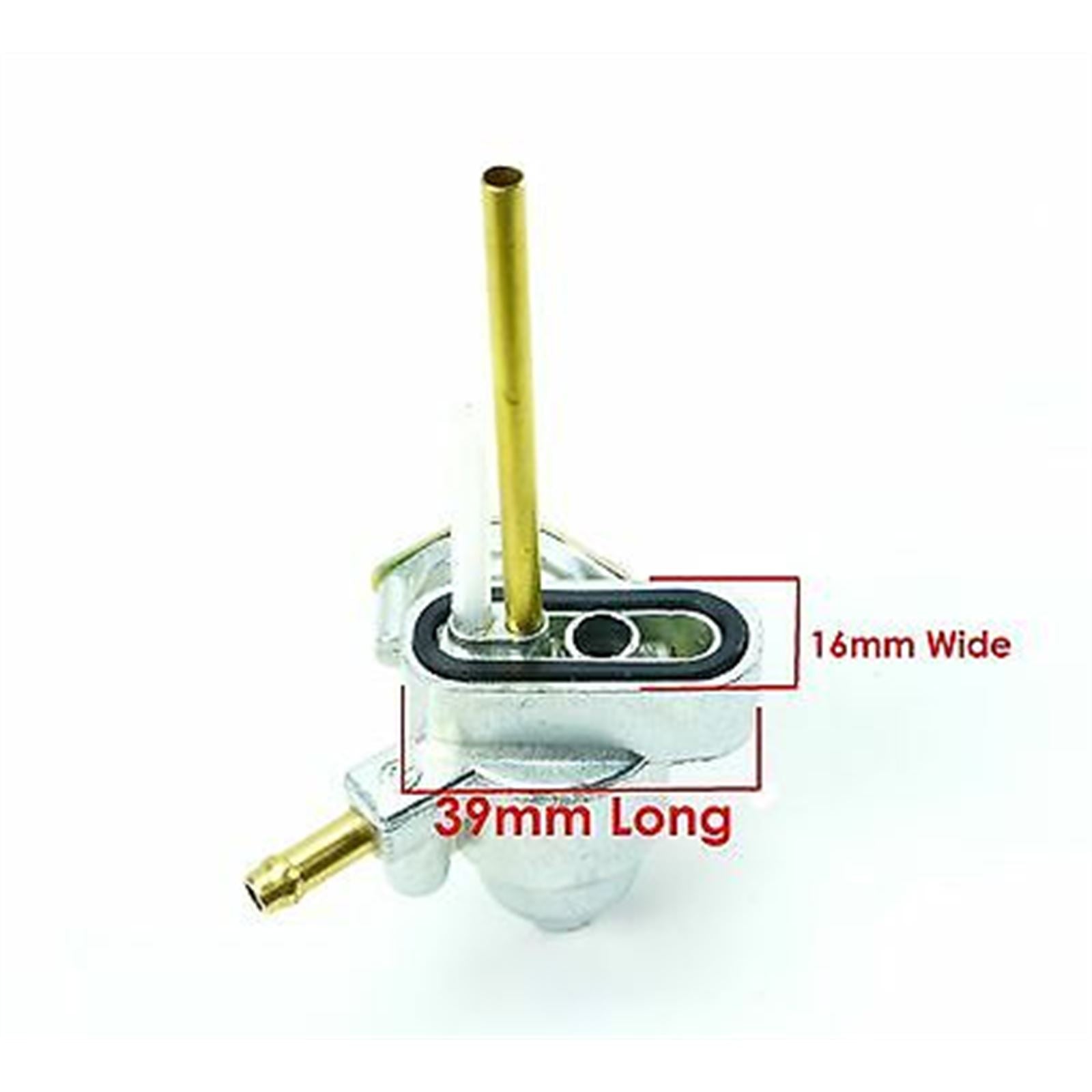 2FastMoto Petcock Fuel Tap Valve Cock for Honda 65-76 16950-107-000 / 16950-107-005_665769