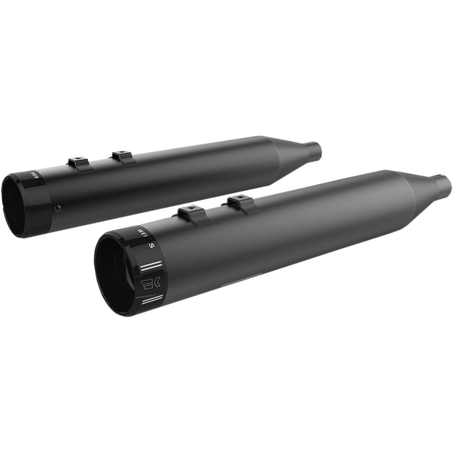 Khrome Werks Mufflers - Black - Klassic - '96-'16 Touring [MPN: 202830]_406697