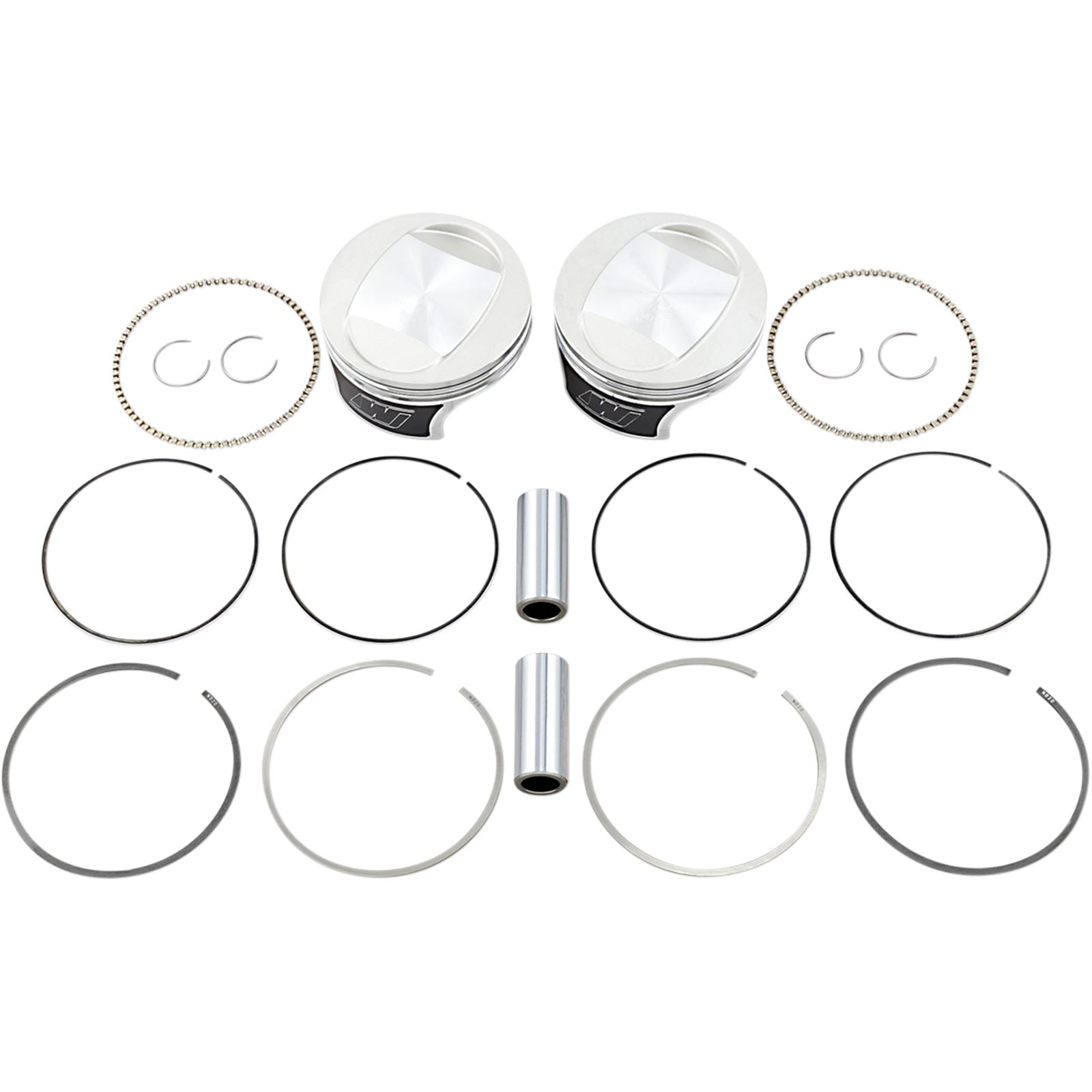 Wiseco - Powersports Tracker Piston Kit 96 To 103 4.375" Stroke 10.5:1 +.020 K0210P2_494621