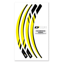 D'Cor Rim Decals Yellow 4 Piece Set Yellow Rim Decals 4 Piece Set [MPN: 40-80-219]_133236
