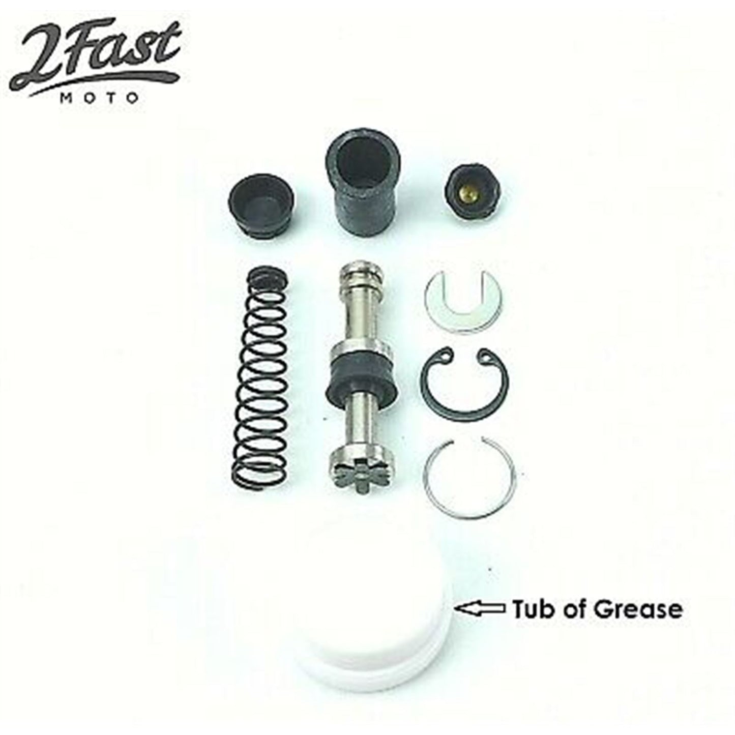 2FastMoto Front Brake Master Cylinder Rebuild Repair Kit  43073-001 / 32-8048_660974