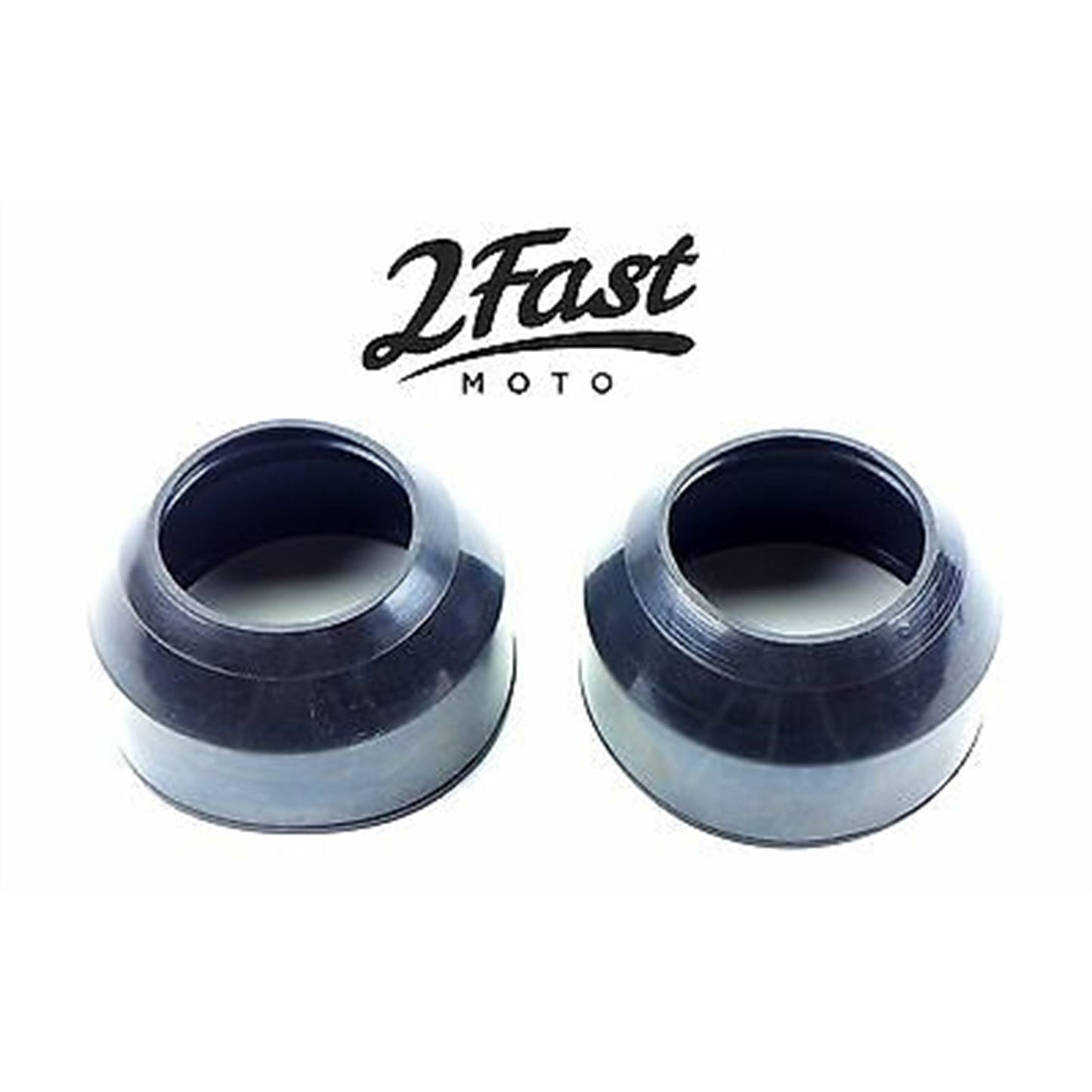 2FastMoto Fork Dust Covers Boots Shields - Pair For Kawasaki KZ  Z1-R 44010-032_637231