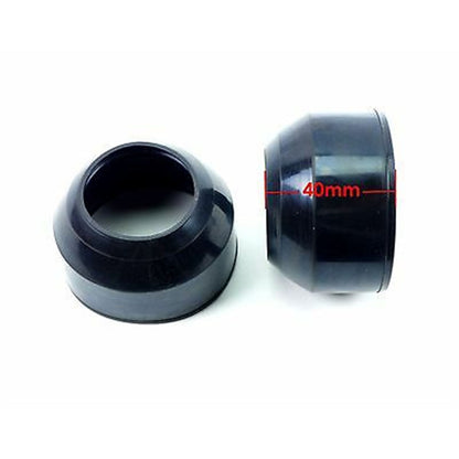 2FastMoto Fork Dust Covers Boots Shields - Pair For Kawasaki KZ  Z1-R 44010-032_637233