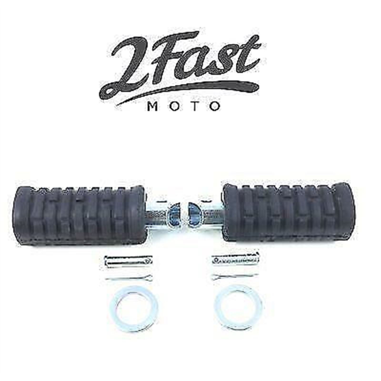 2FastMoto Front Rider Foot Pegs For Kawasaki KZ KH Z1 H1 S2 S3 [MPN: 34028-011]_660936