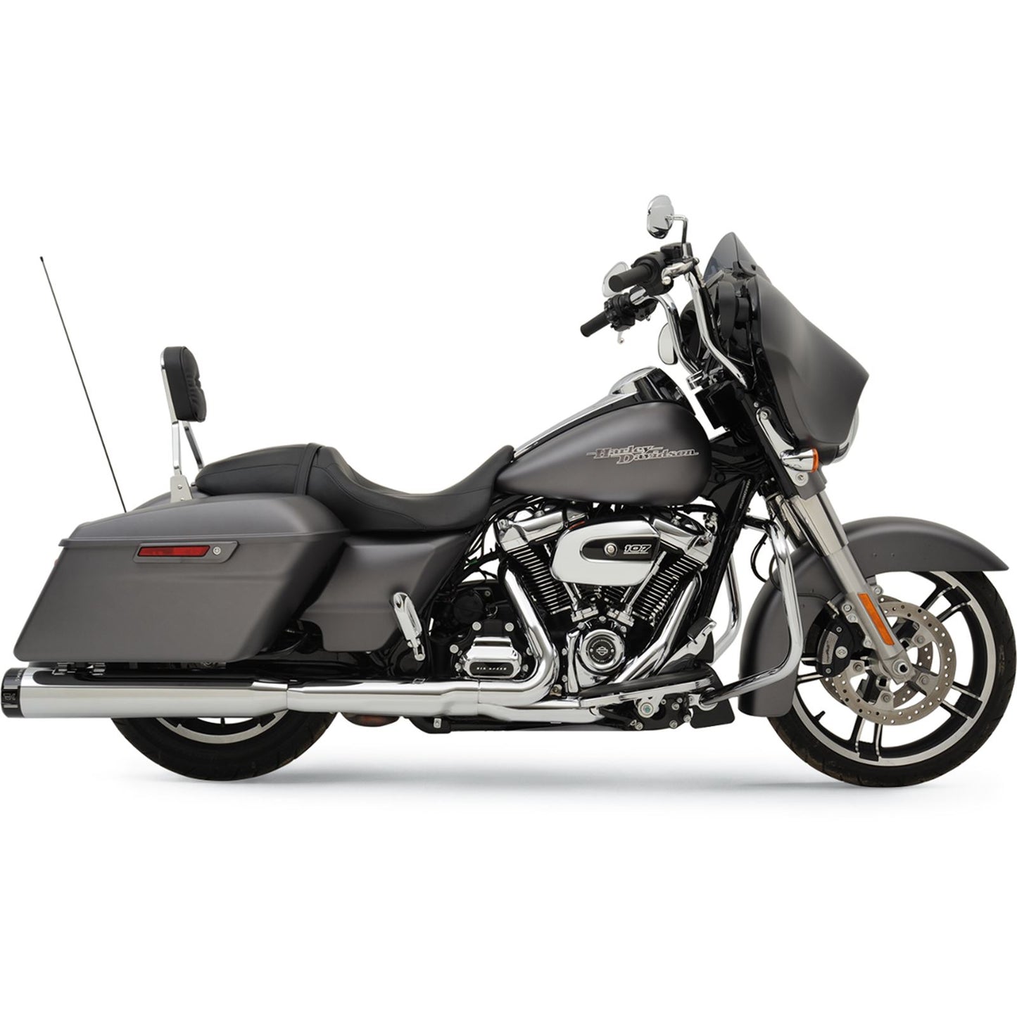 Khrome Werks 4.5" Mufflers - Chrome - Klassic - '17+ Touring [MPN: 202725]_406666