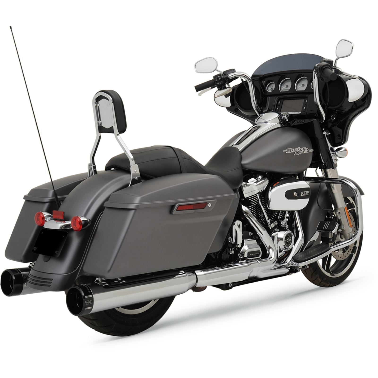 Khrome Werks 4.5" Mufflers - Chrome - Klassic - '17+ Touring [MPN: 202725]_406667