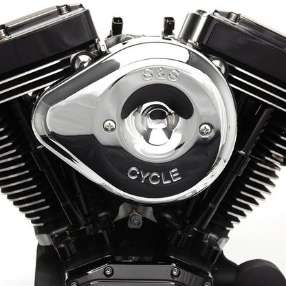 S&S Cycle Air Cleaner Kit Stealth Teardrop - Chrome  170-0524B_1534940