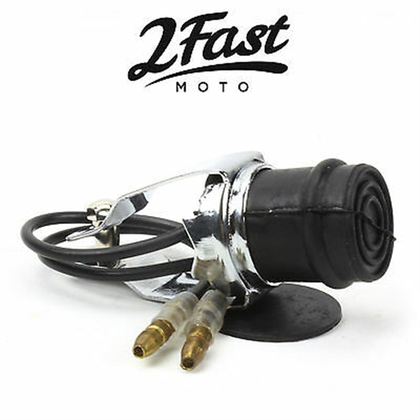 2FastMoto Universal On/Off Push Button  Waterproof Switch 7/8" Bar 861-5008-00_629513