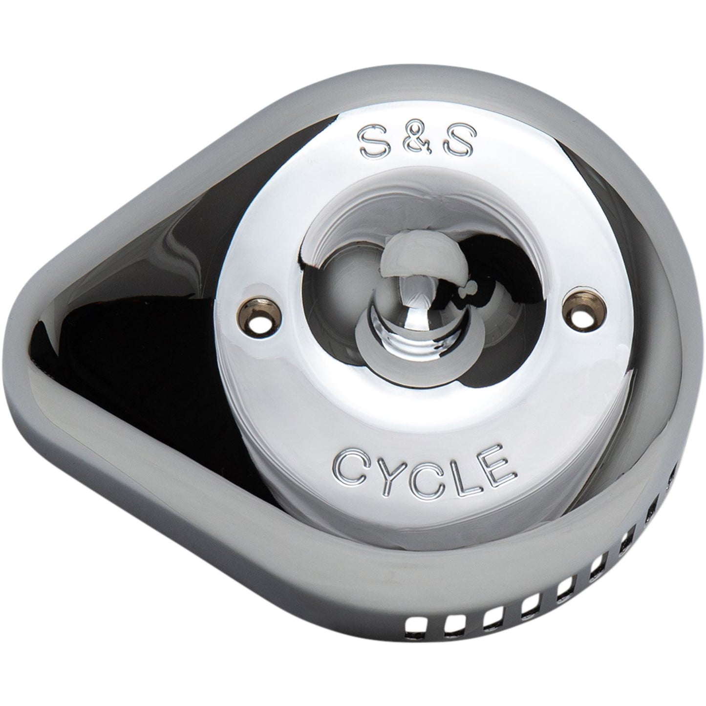 S&S Cycle Air Cleaner Cover Slasher Chrome 170-0532_469868