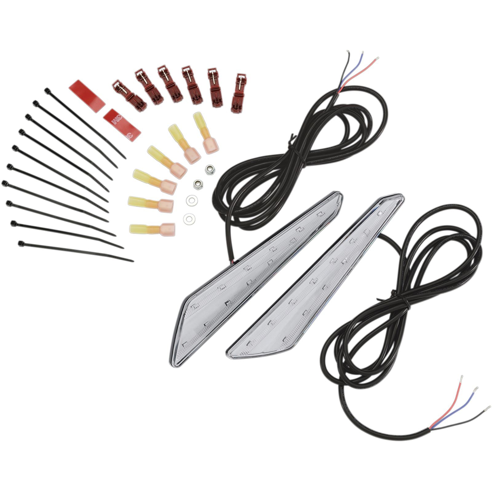 Show Chrome Marker Lights Red GL180 52-923R_474152