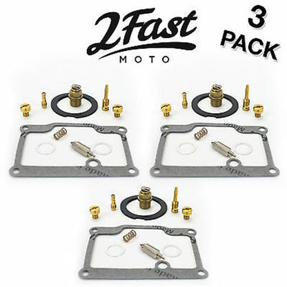 2FastMoto Carburetor Rebuild Repair Kit 3/Pack For Suzuki GT750 LeMans XS ks-0518_622107