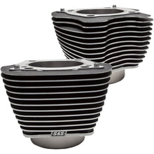 S&S Cycle Cylinders - 4.25" - M8 - Black Highlighted Fins 910-0682_469493
