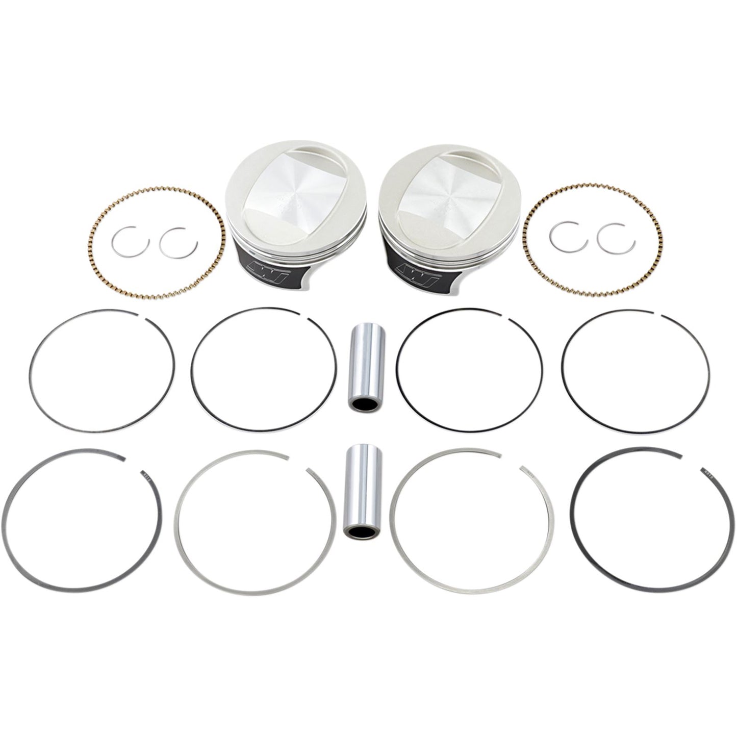 Wiseco - Powersports Tracker Piston Kit 96 To 103 4.375" Stroke 10.5:1 +.010 K0210P1_494620