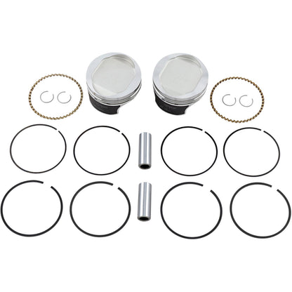 Wiseco - Powersports Tracker Piston Kit for 883 To 1200 EVO Sportster 10.5:1 Standard K0213PS_494626